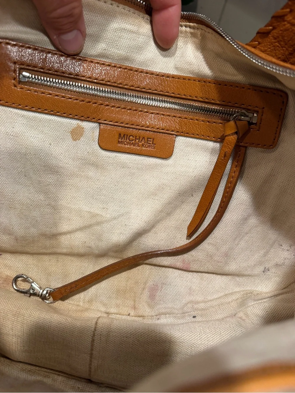 Michael Kors classic cognac